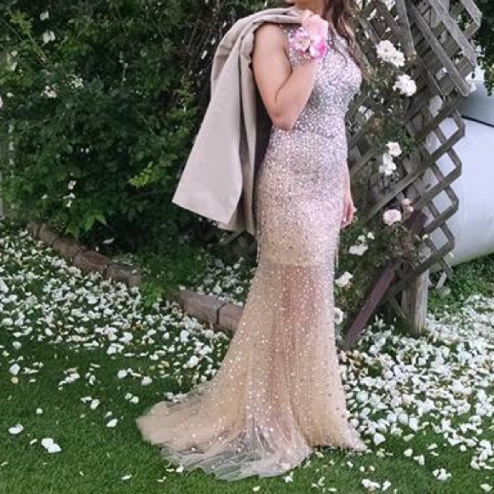 PRICE DROP Prom/Pageant Dress - Picture 2 of 4